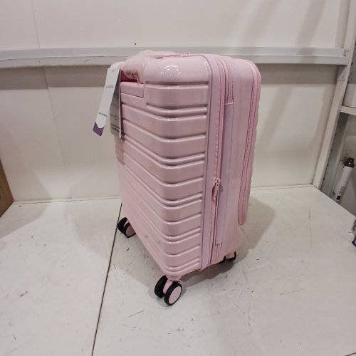LARVENDER AIRLINE APPROVED HARDSIDE SUITCASE - 20" - GLOSSY PINK (MODEL:5515) image 5