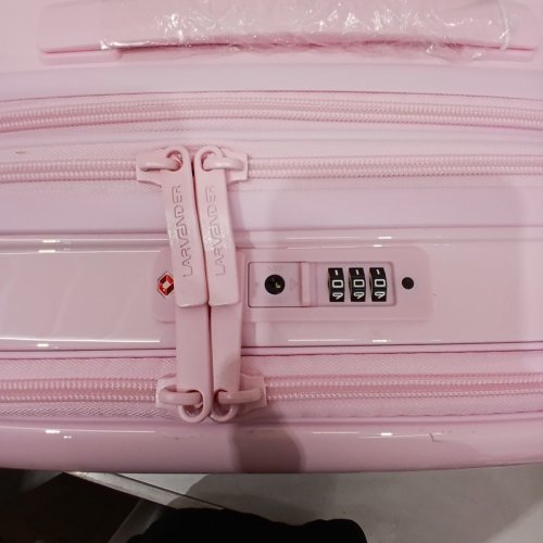LARVENDER AIRLINE APPROVED HARDSIDE SUITCASE - 20" - GLOSSY PINK (MODEL:5515) image 8