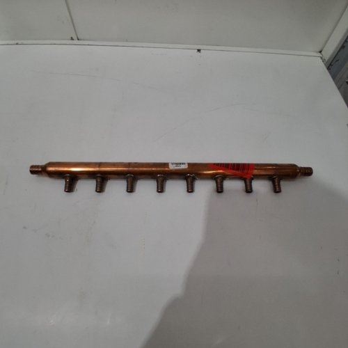 SHARKBITE 8-PORT CLOSED CRIMP MANIFOLD MULTI-PORT TEE PLUMBING FITTING FOR PEX PIPES - COPPER (MODEL: 22790) image 2