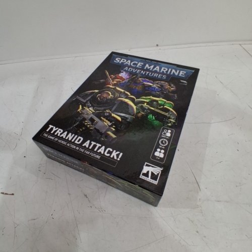 WARHAMMER SPACE MARINE ADVENTURES: TYRANID ATTACK! BOARD GAME - AGES 12+, 1-4 PLAYERS, 30-45 MINUTES image 2