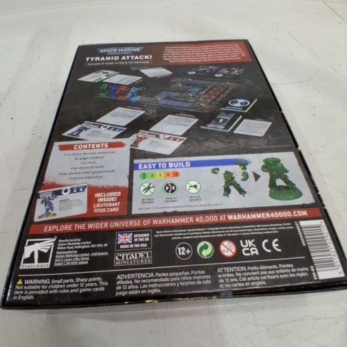 WARHAMMER SPACE MARINE ADVENTURES: TYRANID ATTACK! BOARD GAME - AGES 12+, 1-4 PLAYERS, 30-45 MINUTES image 3