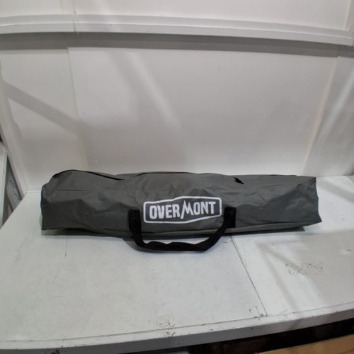 OVERMONT CAMPING COT WITH MATTRESS - 550LBS CAPACITY - BLACK image 4