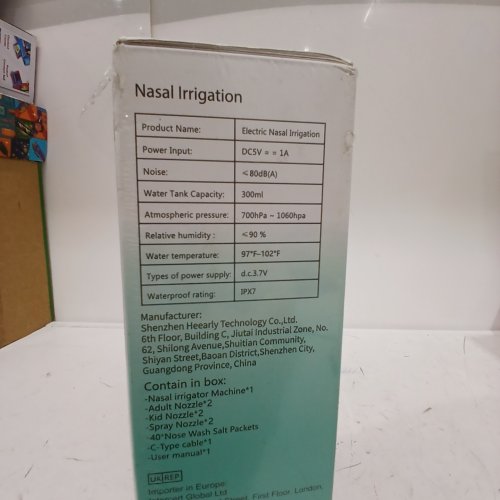 MAOEVER NASAL IRRIGATION SINUS RINSE SYSTEM KIT - 300ML CAPACITY (MODEL:NW-304) image 2