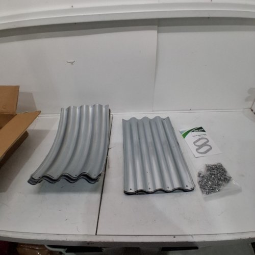 2PK CA KINISHOP RAISED GARDEN BED - 6FT X 3FT X 1FT, OUTDOOR GALVANISED PLANTER BOXES - GREY (MODEL: 631) image 2