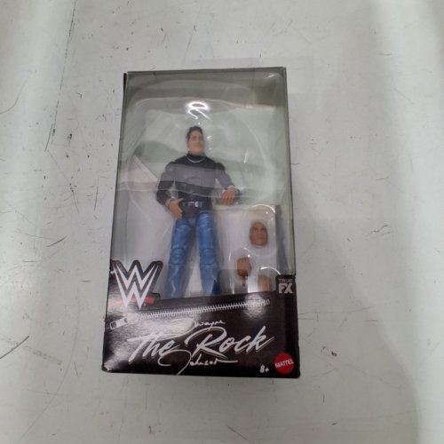 MATTEL WWE THE ROCK ACTION FIGURE (ITEM: JML96) image 3