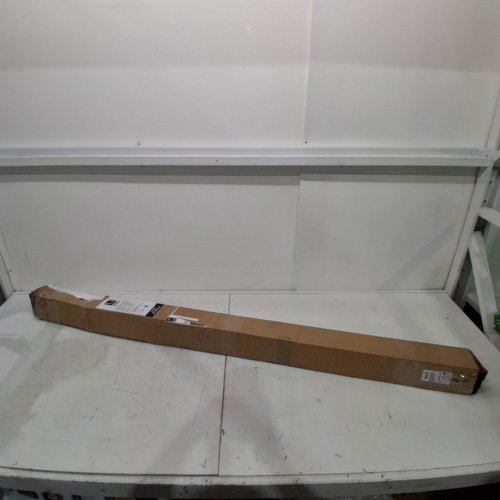UMBRA SINGLE ROD SET CURTAIN ROD - 72"-144" X 1" - BLACK (MODEL: 1018343-038) image 5