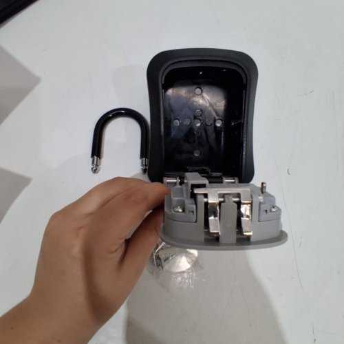COMBINATION KEY LOCK BOX - GRAY AND BLACK image 3