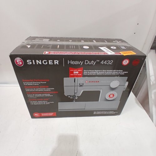 SINGER 4432 HEAVY DUTY EXTRA-HIGH SPEED 32-STITCH SEWING MACHINE (MODEL: 4432) image 5