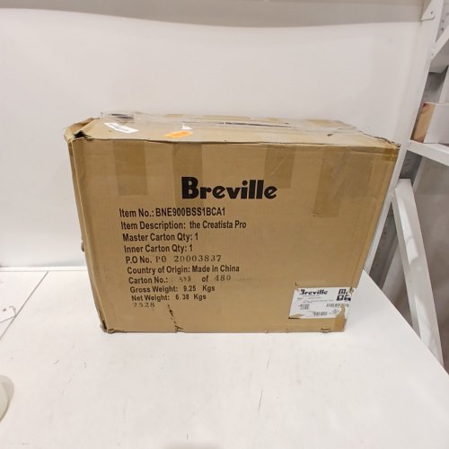 NESPRESSO BY BREVILLE THE CREATISTA PRO DIGITAL ESPRESSO MACHINE - BLACK (MODEL: BNE900BSB) image 5