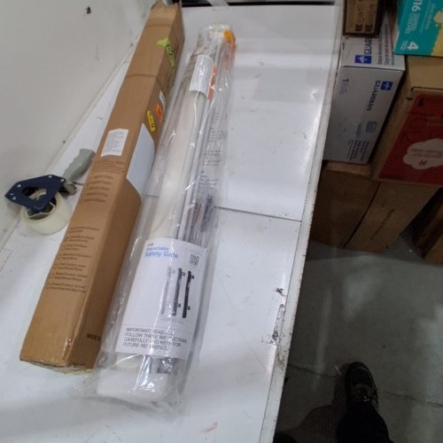 SULISHANG RETRACTABLE BABY GATE - 120" - WHITE image 2