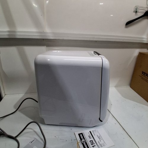 MIDEA COUNTERTOP DISHWASHER PORTABLE WITH BUILT IN WATER TANK - 6L CAPACITY, 162ºF TEMP - 16" X 17" X 20" - WHITE - (MODEL: MDC17P2DWW) image 5