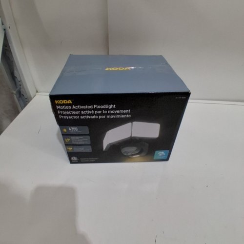 KODA LED MOTION SENSOR LIGHT - 4200 LUMENS, 70FT RANGE - WHITE (MODEL:1806206) image 6