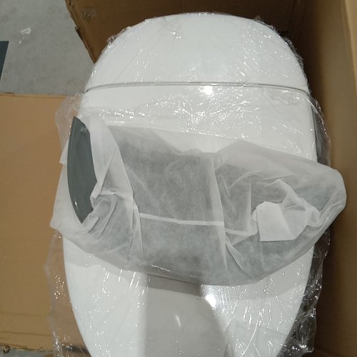 SERA OMEGA SMART BIDET TOILET WITH AUTO FLUSH, HEATED SEAT & WARM-AIR DRYER - 27.5" X 15.5" X 19" - WHITE (MODEL:ST-U5-OM) image 5