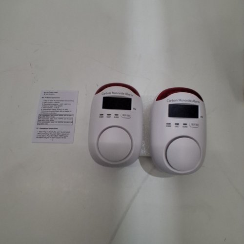2PK HEMBISEN DIGITAL DISPLAY PLUG IN CARBON MONOXIDE DETECTORS - WHITE (MODEL: WA996) image 3