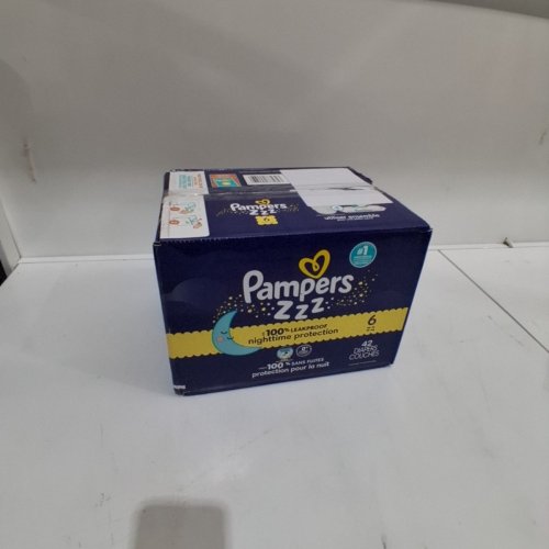 42PK PAMPERS ZZZ NIGHTTIME OVERNIGHT PROTECTION DIAPERS - SIZE 6 (35+ LBS) image 3