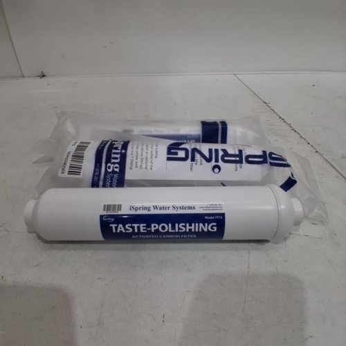 3PK ISPRING TASTE-POLISHING ACTIVATED CARBON WATER FILTER - WHITE (MODEL: FT15) image 2