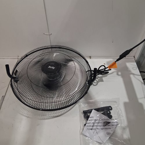SIMPLE DELUXE INDUSTRIAL WALL-MOUNTED 3-SPEED FAN - 18" (6FT CORD) - BLACK (MODEL: HIFANXFLOOR18-A) image 2