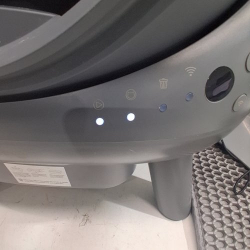 FEELNEEDY AUTOMATIC SELF-CLEANING LITTER BOX WITH APP CONTROL & SAFETY SENSORS - 65L - GREY (MODEL: 4073B/S20-A) image 2