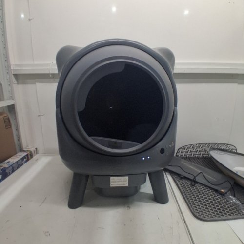 FEELNEEDY AUTOMATIC SELF-CLEANING LITTER BOX WITH APP CONTROL & SAFETY SENSORS - 65L - GREY (MODEL: 4073B/S20-A) image 3