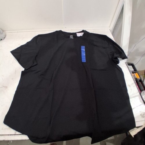 MEN'S GEORGE STRETCH T-SHIRT - 2XL - BLACK (STYLE: GR7/1026M) image 2