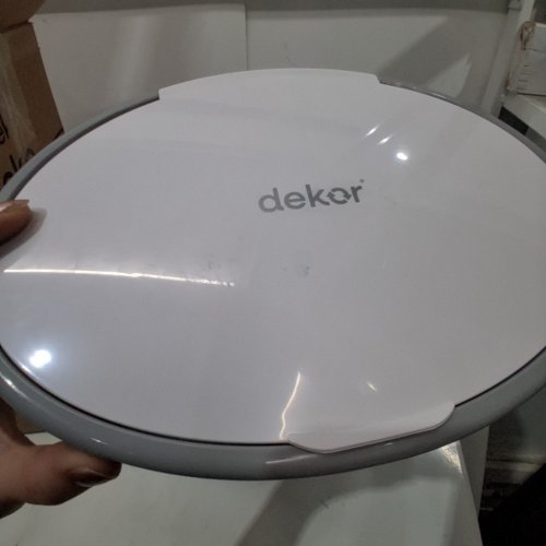 DEKOR PLUS STEP.DROP.DONE HANDS-FREE DIAPER PAIL- WHITE image 3
