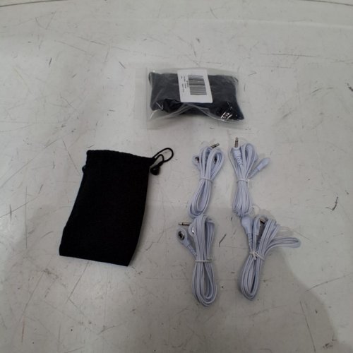 2 (4PK) REPLACEMENT TENS LEAD WIRES - 2.35MM - WHITE image 2