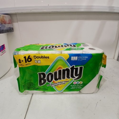 8PK BOUNTY PAPER TOWEL DOUBLE ROLLS - 90 SHEETS PER ROLL image 2
