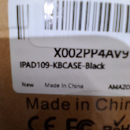 PROCASE WIRELESS KEYBOARD CASE - 10.9" - BLACK (ITEM: IPAD109-KBCASE-BLACK) image 3