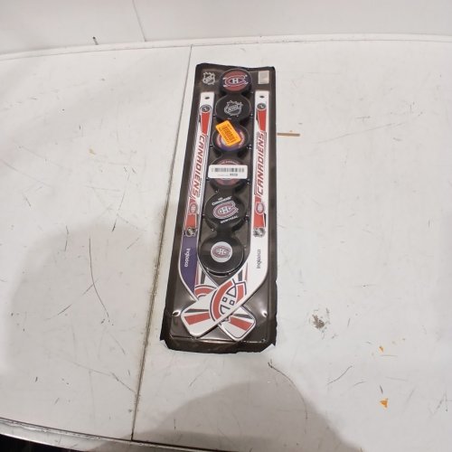 INGLASCO NHL MONTREAL CANADIENS MINI HOCKEY STICK AND PUCK SET - MULTI-COLOUR (MODEL: 550AN001196) image 2