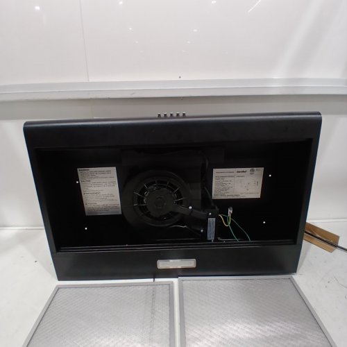 COMFEE' UNDER CABINET DUCTED/DUCTLESS CONVERTIBLE SLIM VENT RANGE HOOD, WITH 3 SPEED EXHAUST FAN AND 2 LED LIGHTS-30" -BLACK-(MODEL:CVU30W4ABB) image 3