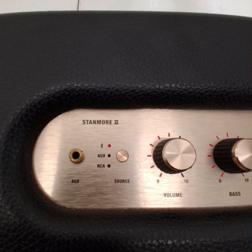 MARSHALL STANMORE II BLUETOOTH SPEAKER - BLACK - (MODEL:1001902) image 4