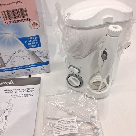 WATERPIK ULTRA WATER FLOSSER, WHITE (MODEL: WP-100C) image 3
