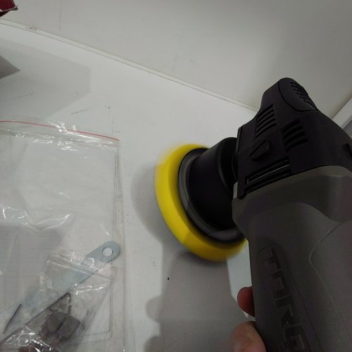 CHEMICAL GUYS TORQX DUAL POWER ORBITAL POLISHER W/ BACKING PLATE (MODEL: BUF503) image 2