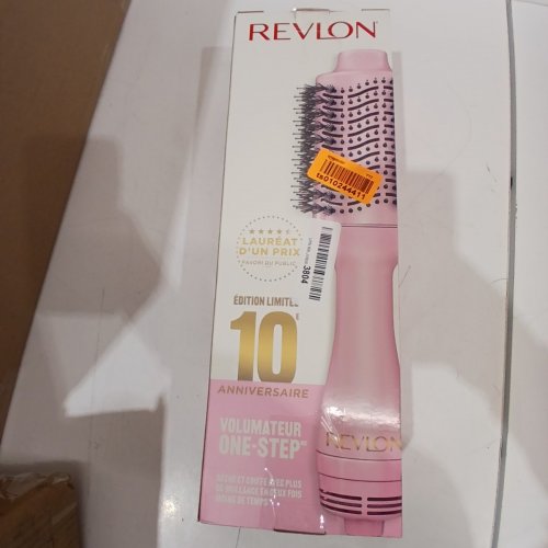 REVLON LIMITED EDITION 10TH ANNIVERSARY ONE-STEP VOLUMIZER - PINK PEARLESCENT (MODEL: RVDR5222FAN) image 3