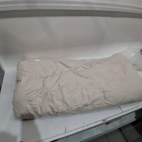 POLYESTER MACHINE WASHABLE COMFORTER BLANKET - QUEEN - BEIGE image 2