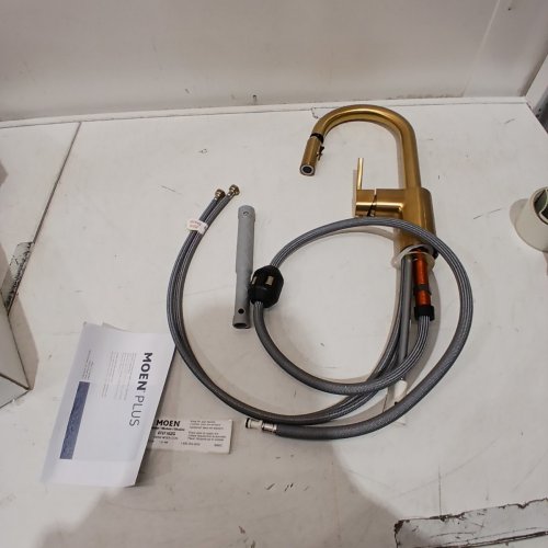 MOEN NOLIA KITCHEN FAUCET - BRONZED GOLD (MODEL: 87071BZG) image 3