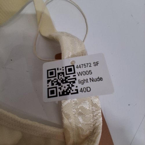 WOMEN'S WINGSLOVE FULL COVERAGE, NON PADDED, WIRELESS BRA - 40D - LIGHT NUDE image 3