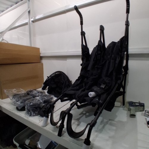 INGENUITY SUMMER INFANT 3DLITE CONVENIENCE STROLLER - 50LB CAP - BLACK image 2