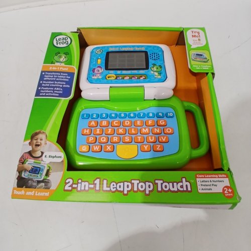LEAP FROG LEAPTOP TOUCH 2-IN-1 INTERACTIVE LAPTOP/TABLET TOY - 2 YEARS+ - MULTICOLOR image 2