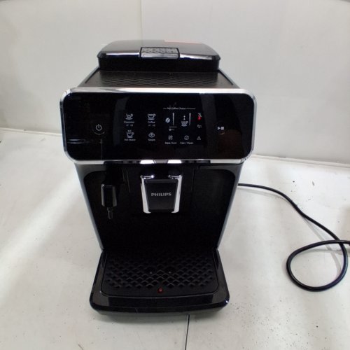 PHILIPS 2200 SERIES FULLY AUTOMATIC ESPRESSO/COFFEE MACHINE WITH BUILT-IN MILK FROTHER & GRINDER - BLACK (MODEL: EP2220/14) image 2