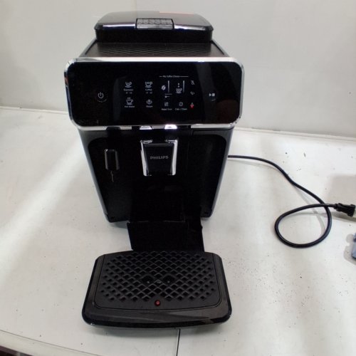 PHILIPS 2200 SERIES FULLY AUTOMATIC ESPRESSO/COFFEE MACHINE WITH BUILT-IN MILK FROTHER & GRINDER - BLACK (MODEL: EP2220/14) image 3