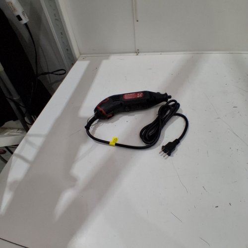 **TOOL ONLY** HYPER TOUGH CORDED ROTARY TOOL WITH STORAGE CASE - 120V - 1.5A - BLACK AND RED (MODEL: AQ25026A) image 3