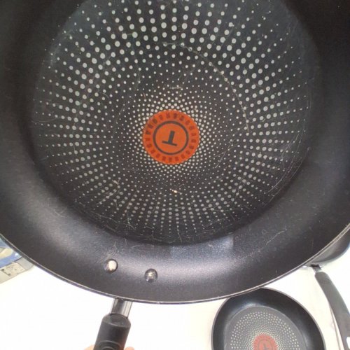 3PC T-FAL SKILLET SET - 8"/10"/11" - BLACK image 4