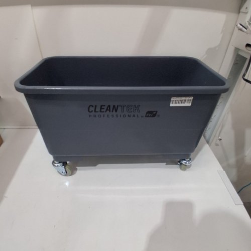 CLEANTEK PROFESSIONAL HEAVY DUTY MICROFIBER MOP BUCKET - 25 QT - GREY image 3
