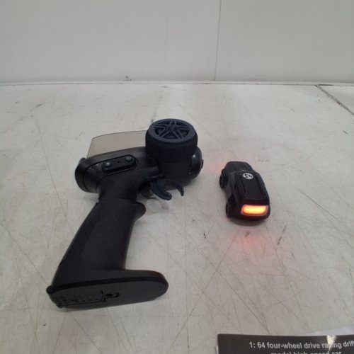 REMOTE CONTROL RACING DRIFT CAR - 1:64 SCALE - BLACK image 2