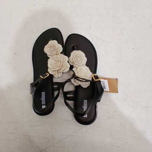 WOMEN'S MELISSA SOLAR SPRINGTIME SANDAL - SIZE 8 - BLACK (STYLE: 1984148) image 2