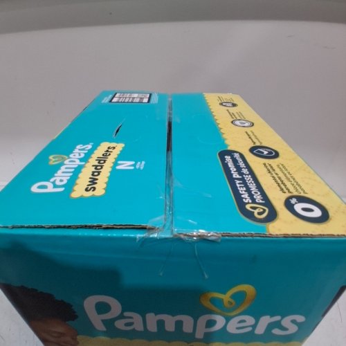 136PK PAMPERS SWADDLERS DIAPERS - NEWBORN SIZE image 3