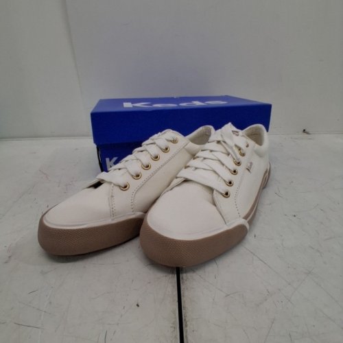 WOMEN'S KEDS JUMP KICK CANVAS SNEAKERS - 8 - WHITE (STYLE: WF67762) image 3