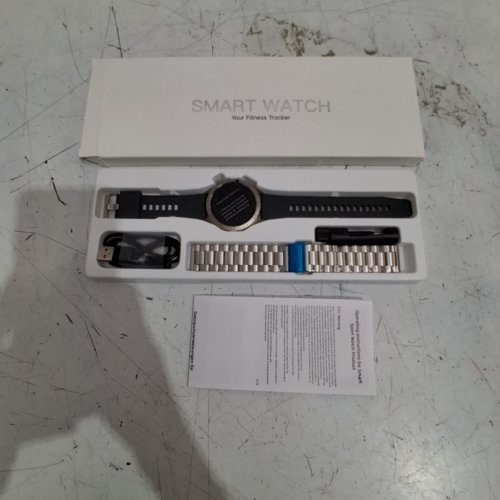 SMART WATCH FITNESS TRACKER - SILVER/BLACK (MODEL : S17) image 4