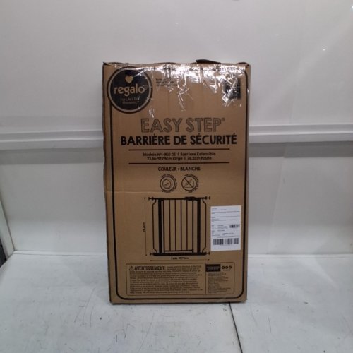 REGALO EASY STEP SAFETY GATE - 29"- 38.5" - WHITE (MODEL: 1160-DS) image 4
